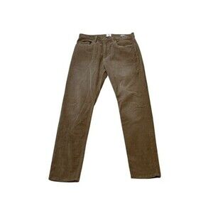 Flint & Tinder Corduroy Pants Men's Size 32x32 Brown Tapered Fit 5 Pocket